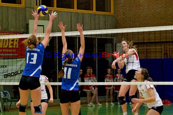 Volleyball Damen 3. Liga Süd SV Sinsheim gegen TSV Schmiden 18.02.2017 (© Siegfried)